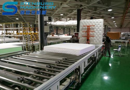 席夢思床墊加工設(shè)備為您創(chuàng)造更多的價值—喜登堡床墊機(jī)械